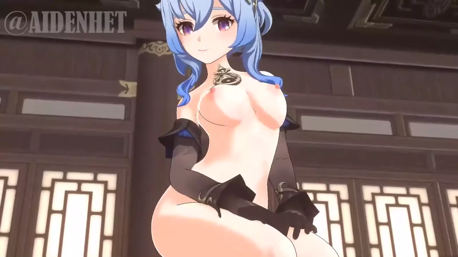 Big breasted humanoid futa sans balls